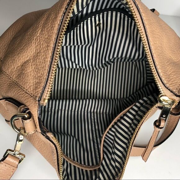 Kate Spade Tan Leather Crossbody Saddle Bad - Picture 4 of 7